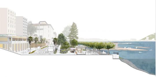 "Longlake" - Concorso Riqualifica e sviluppo del Comparto lungolago e Lugano centro